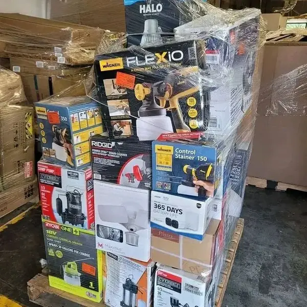 Home Depot Mixed Pallet